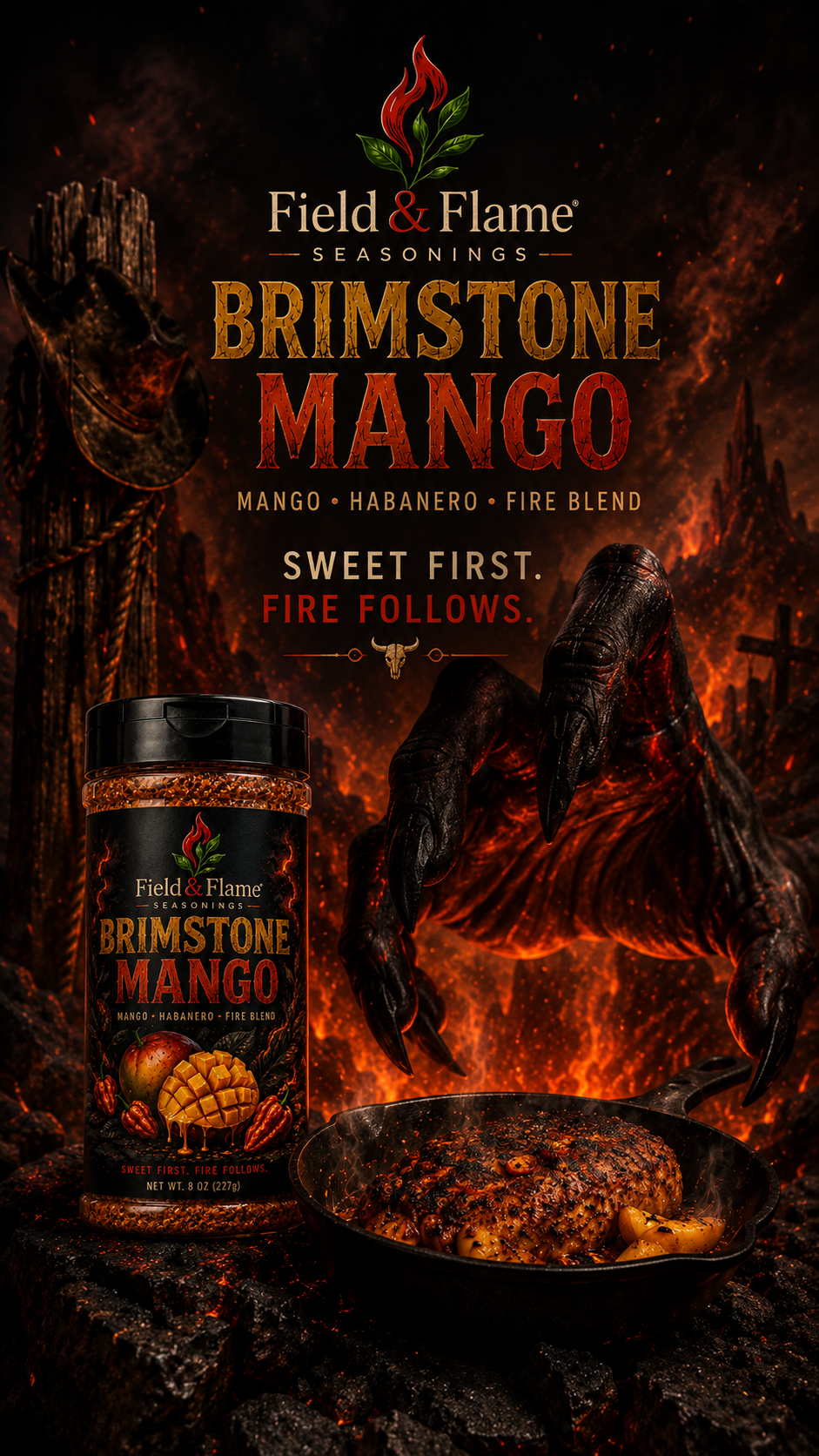 Brimstone Mango seasoning preview